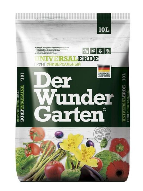 Грунт "Универсальный", линия DER WUNDER GARTEN, 50 л