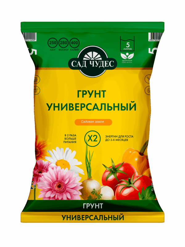 Грунт «Сад чудес» Универсальный Грунт САД ЧУДЕС универсальный, 25 л
