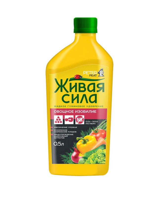 Живая Сила Г-03-0,5 Живая Сила, Овощное изобилие, 0,5 л