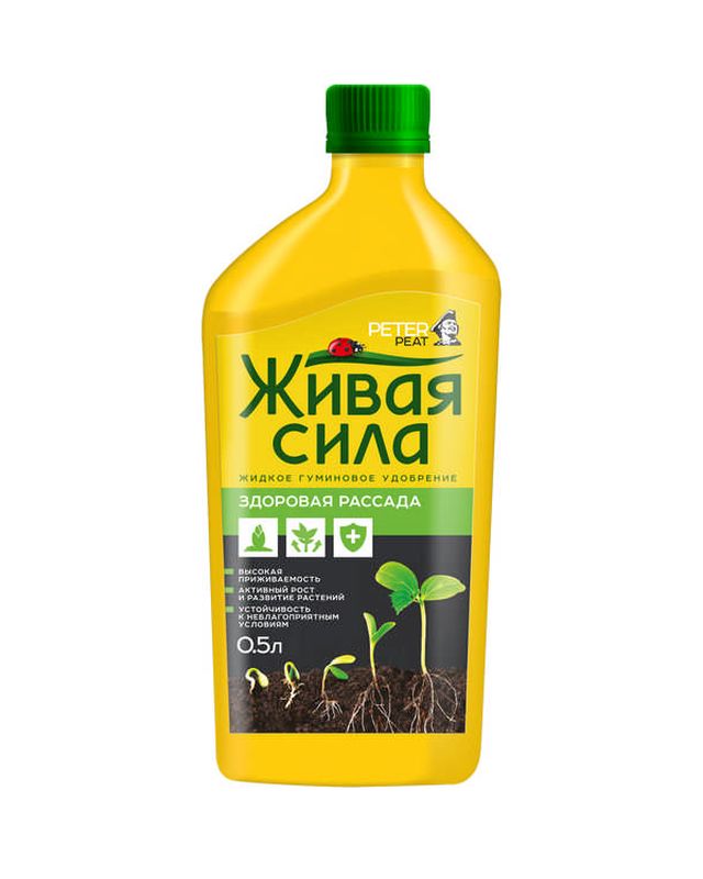 Живая Сила, Здоровая рассада, 0,5 л