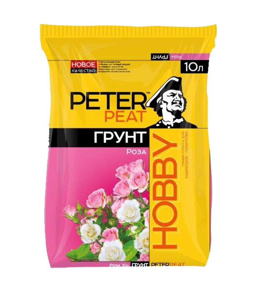 Питер Пит Хобби Х-15 Грунт «Роза», линия Хобби, 10 л