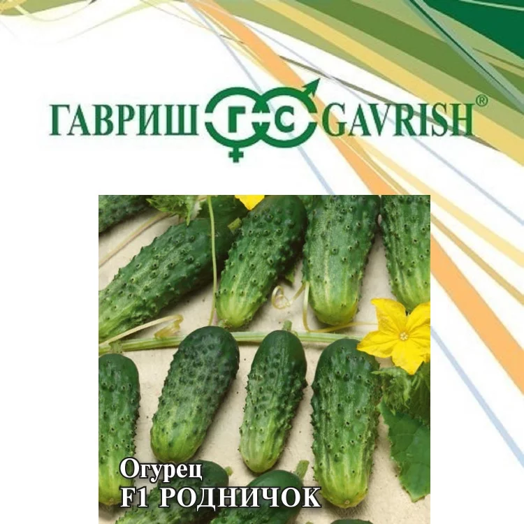 1026996788 Семена Огурец Родничок F1 10,0 г (Гавриш)