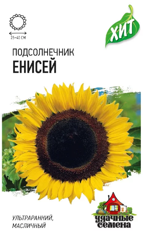 Семена Подсолнечник Енисей 5 г ХИТ х3 (Гавриш)